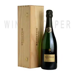 Шампанское Bollinger R.D. Extra Brut wooden box 1997 1.5 л