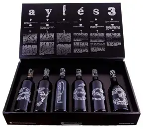 Вино Pago Ayles АYLES3 Abrera, gift box of 6 bottles, 0.75 л