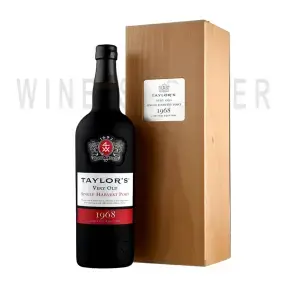 Портвейн Taylor's Very Old Single Harvest Port Vintage in wood box 1968 0.75 л