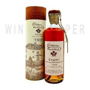 Коньяк Chateau de Montifaud VSOP Millenium, Fine Petite Champagne AOC, gift tube, 0.7 л