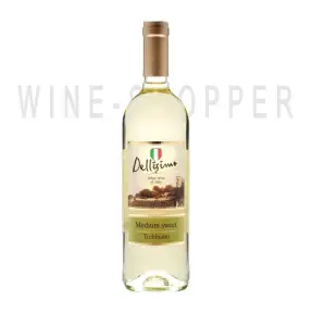 Вино Dellisimo Trebbiano Rubicone Bianco Semi Dolce 2016 0.75 л