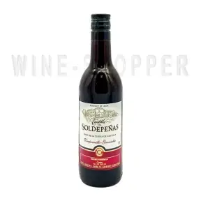 Вино Castillo de Soldepenas Tempranillo Garnacha 2016 0.187 л