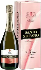 Игристое вино Santo Stefano Rose Amabile, gift box, 0.75 л