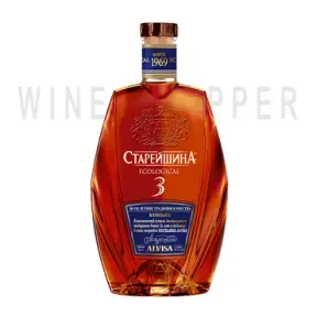 Коньяк Старейшина 3 лет 3 звезды 0.5 л
