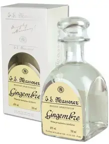 Бренди G.E. Massenez Eau de vie Gingembre Carafe gift box 0.7 л