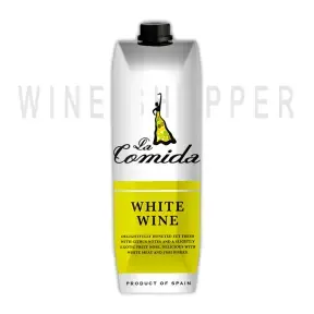 Вино La Komida White Tetra Prism 1 л