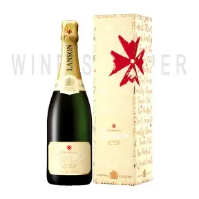 Шампанское Lanson Ivory Label Demi Sec gift box 0.75 л