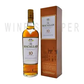 Виски Macallan Sherry Oak 10 years old, gift box 0.7 л