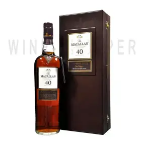 Виски Macallan 40 years old Limited Release, gift box 0.7 л