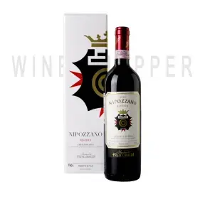 Вино Marchesi de' Frescobaldi Nipozzano Chianti Rufina Riserva, gift box 2012 0.75 л