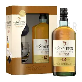 Виски Singleton of Dufftown 12 Years Old gift box with a glass 0.7 л