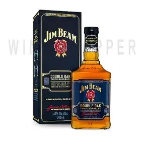 Виски Jim Beam Double Oak gift box 0.7 л