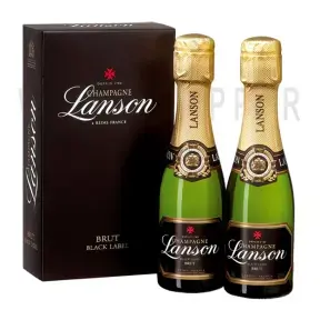 Шампанское Lanson Black Label Brut 2* 0.375 л