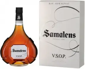 Арманьяк Samalens Bas Armagnac VSOP gift box 0.7 л