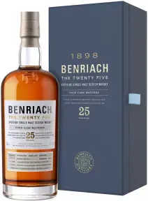 Виски Benriach 25 years old, gift box, 0.7 л