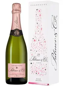 Шампанское Palmer & Co Rose Solera Champagne AOC gift box, 0.75 л