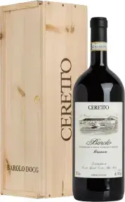 Вино Ceretto Barolo Brunate DOCG wooden box, 2019, 1.5 л