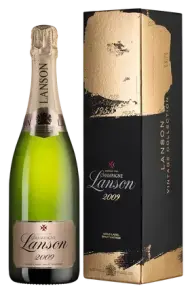 Шампанское Lanson, Gold Label Brut Vintage, 2009, gift box 2009 0.75 л