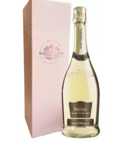 Игристое вино Fratelli Martini Casa Sant'Orsola Prestige Blanc de Blancs Millesimato, gift box, 2023, 0.75 л
