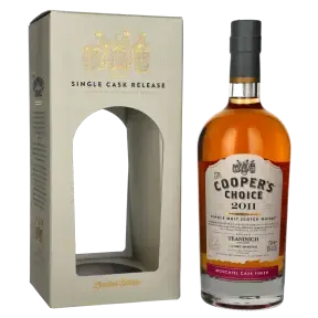 Виски The Cooper's Choice Teaninich Single Malt Moscatel Cask Finish, gift box, 2011, 0.7 л