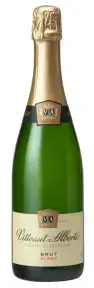 Игристое вино Vitteaut Alberti Cremant de Bourgogne AOC Blanc Brut, 0.75 л