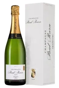 Шампанское Paul Bara Reserve Bouzy Grand Cru Brut gift box, 2020, 0.75 л