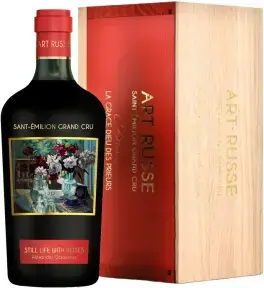Вино Chateau La Grace Dieu des Prieurs Art Russe Saint-Emilion Grand Cru, wooden box, 2020, 0.75 л
