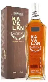 Виски Kavalan Classic Single Malt, gift box 0.7 л