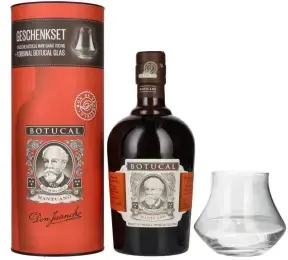 Ром Botucal (Diplomatico) Mantuano Extra Anejo, gift tube with glass, 0.7 л 