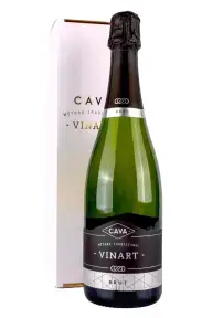 Игристое вино Vinart Brut Cava DO, gift box, 0.75 л