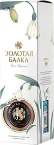 Игристое вино Золотая Балка Белое Полусладкое, в подарочной упаковке, 0.75 л