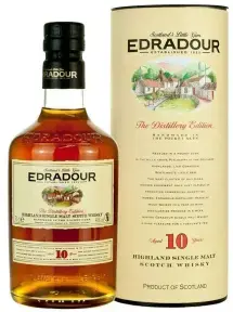 Виски Edradour 10 Years Old in tube 0.7 л