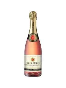 Игристое вино Fleur Mably Cremant de Bourgogne Grande Reserve Rose Brut, 2022, 0.75 л