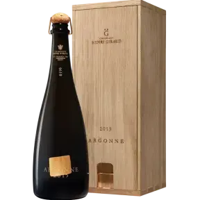 Шампанское Henri Giraud Argonne 2015 wooden box 1.5 л