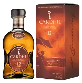 Виски Cardhu 12 years old gift box 0.7 л 