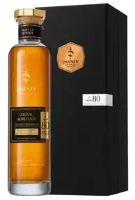 Коньяк Dupuy Lot 80 Hors d'Age Grande Champagne AOC, gift box, 0.7 л