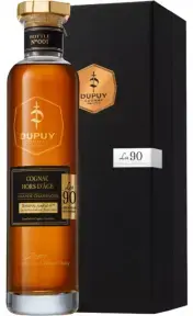 Коньяк Dupuy Lot 90 Hors d'Age Grande Champagne AOC, gift box, 0.7 л