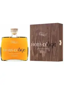 Арманьяк Chateau du Tariquet Hors d'Age Carafe Baroque Bas-Armagnac AOC, wooden box, 0.7 л