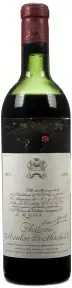 Вино Chateau Mouton Rothschild Pauillac AOC Premier Grand Cru Classe, 1961, 0.75 л
