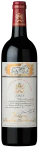 Вино Chateau Mouton Rothschild Pauillac AOC Premier Grand Cru Classe, 1958, 0.75 л