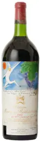 Вино Chateau Mouton Rothschild Pauillac AOC Premier Grand Cru Classe, 1982, 1.5 л