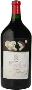 Вино Chateau Mouton Rothschild Pauillac AOC Premier Grand Cru Classe, 1986, 6 л