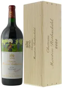Вино Chateau Mouton Rothschild Pauillac AOC Premier Grand Cru Classe, wooden box, 2020, 1.5 л