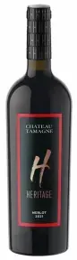 Вино Chateau Tamagne Heritage Merlot, 0.75 л