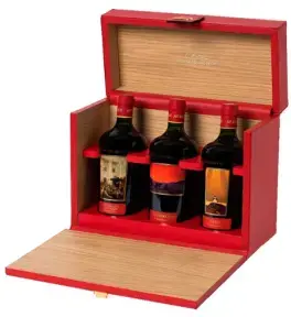 Вино Chateau La Grace Dieu des Prieurs Saint-Emilion Grand Cru AOC, 2015, gift box of 3 bottles, 0.75 л