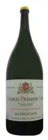 Вино Domaine Jean Collet et Fils Chablis 1er Cru Vaillons, 2019, 6 л