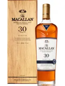 Виски Macallan Double Cask 30 years old gift box 0.7 л