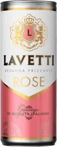 Игристый винный напиток Lavetti Rose in can 0.25 л