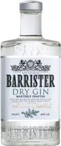 Джин Barrister dry gin 0.7 л