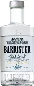Джин Barrister Dry Gin, 0.375 л